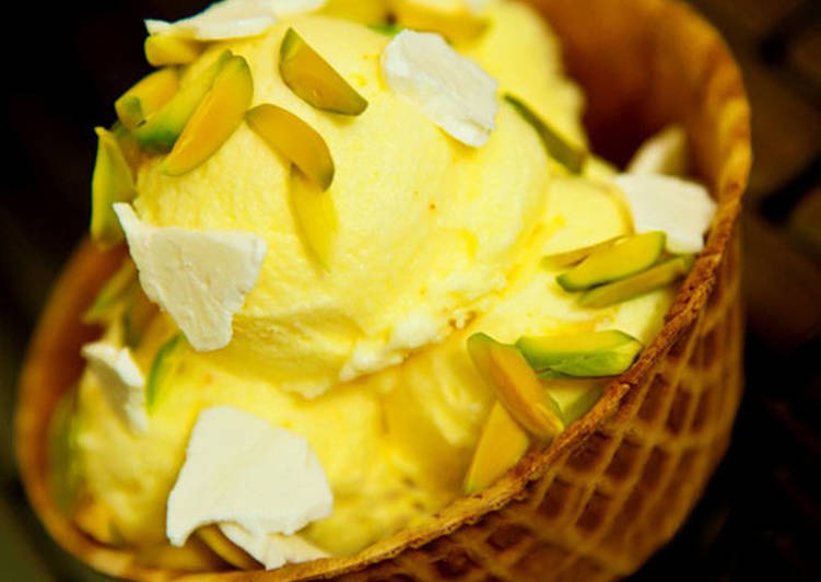 بستنی-سنتی-خانگی-دستور-اصلی-عکس